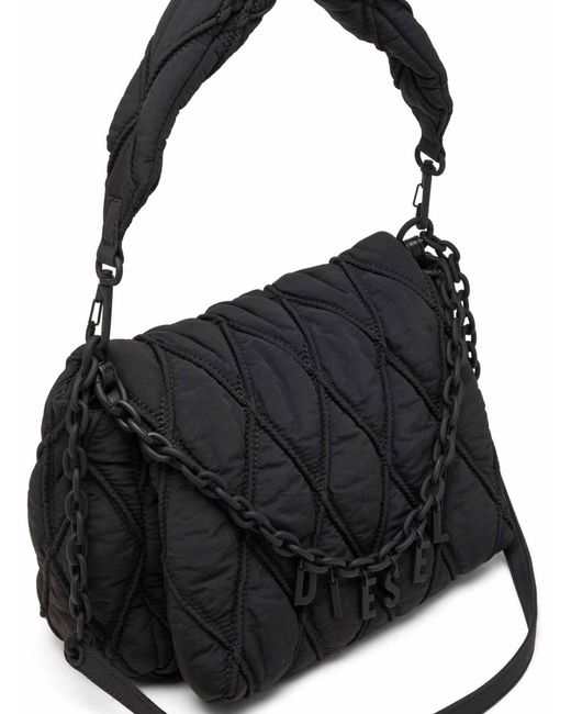 DIESEL Black Leather Bag