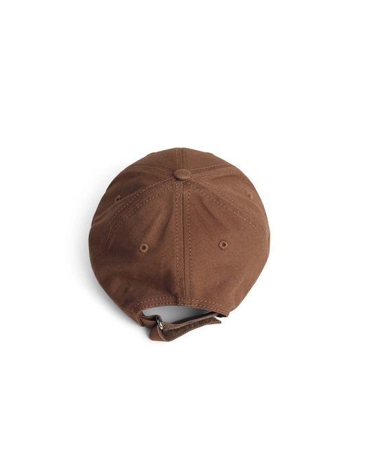 Moncler Brown Cotton Cap