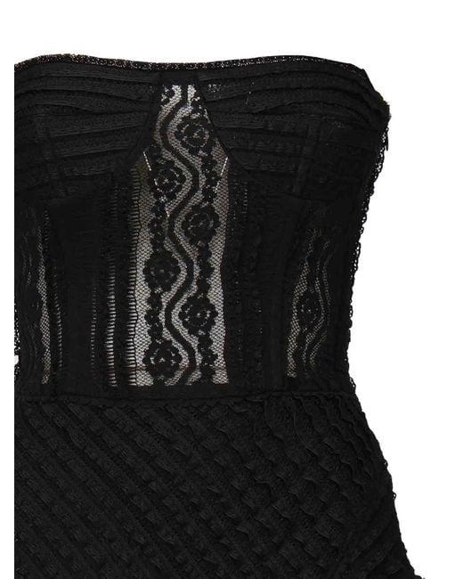 Charo Ruiz Black Fae Long Dress