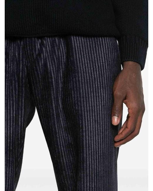 Emporio Armani Blue Casual Pants for men