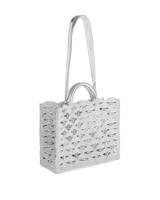 Rabanne Gray Tote Bag 1969