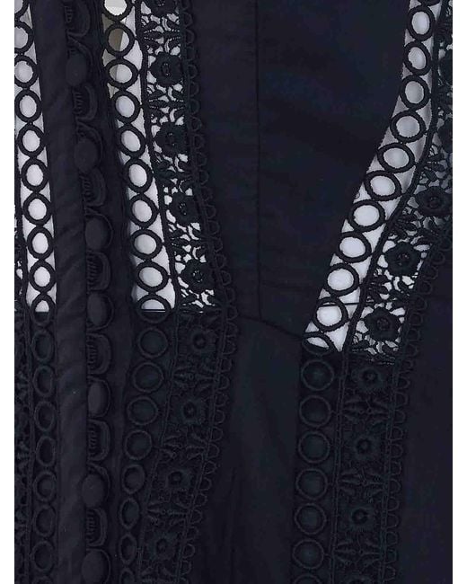 Charo Ruiz Blue Ibiza Dafelle Long Dress