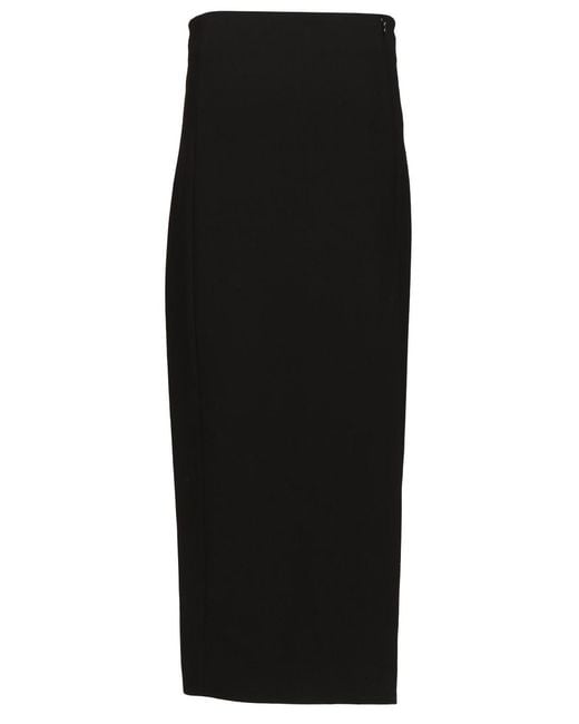 Khaite Black Skirt