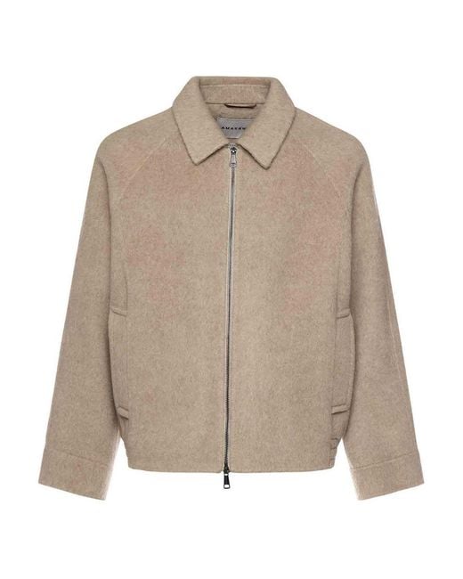 Amaranto Natural Wool Jacket for men