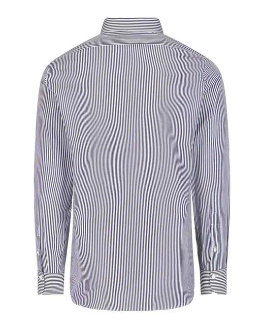 Finamore 1925 Blue Shirt for men