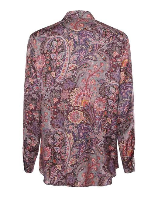 Camicia di Etro in Pink da Uomo