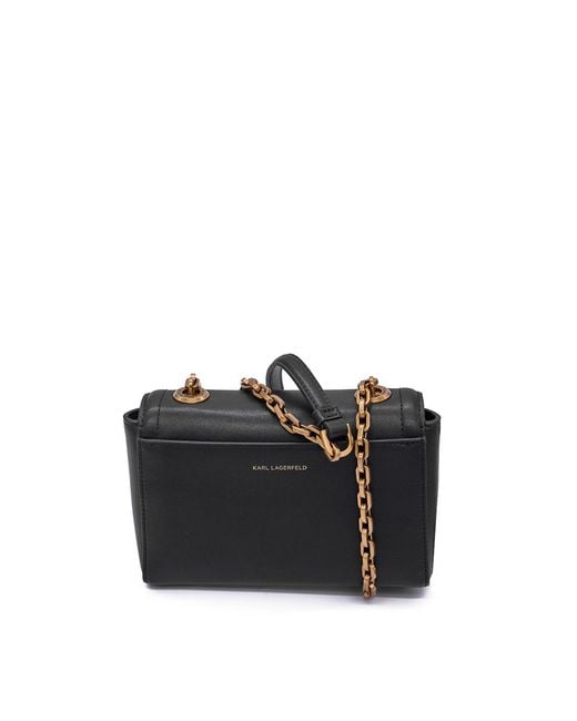 Karl Lagerfeld Black K/Autograph Small Crossbody