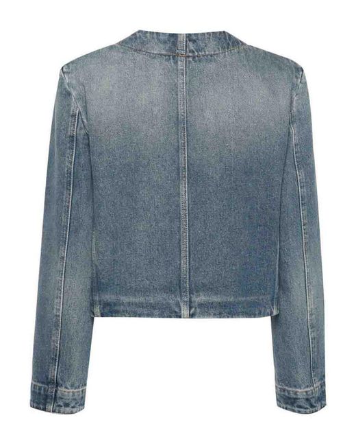 Givenchy Blue Denim Jackets