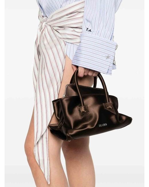 The Attico Brown La Passeggiata Mini Handbag