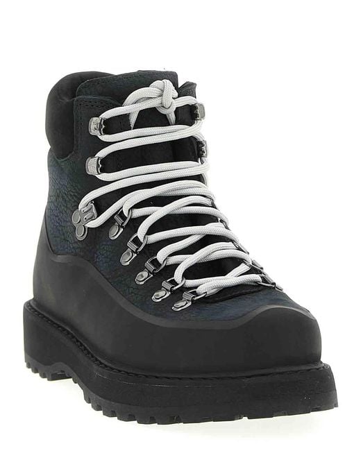 Diemme Black Rock Vet Rubber Ankle Boots for men
