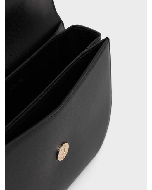 Karl Lagerfeld Black K/Forever Sm Crossbody