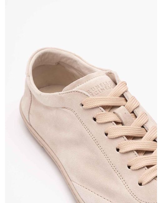 Brunello Cucinelli Pink Sneakers for men
