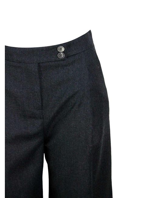 Eleventy Black Trousers