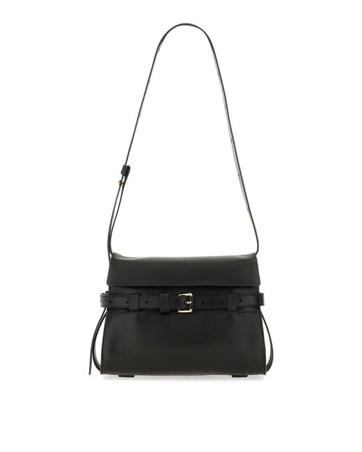 Moschino Black Tie Me Shoulder Bag
