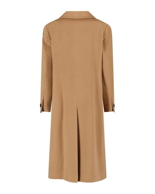 Tagliatore Natural Jole Coat Midi Cashmere