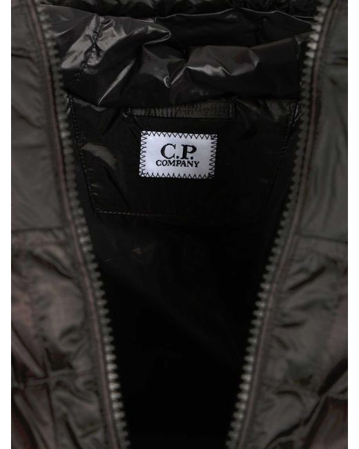 C P Company Black Dd Shell Lens Jacket for men