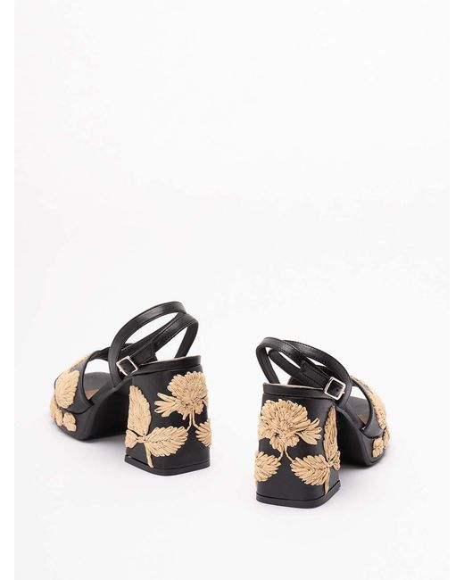 Castaner Black 'Vasilia/280' Espadrilles