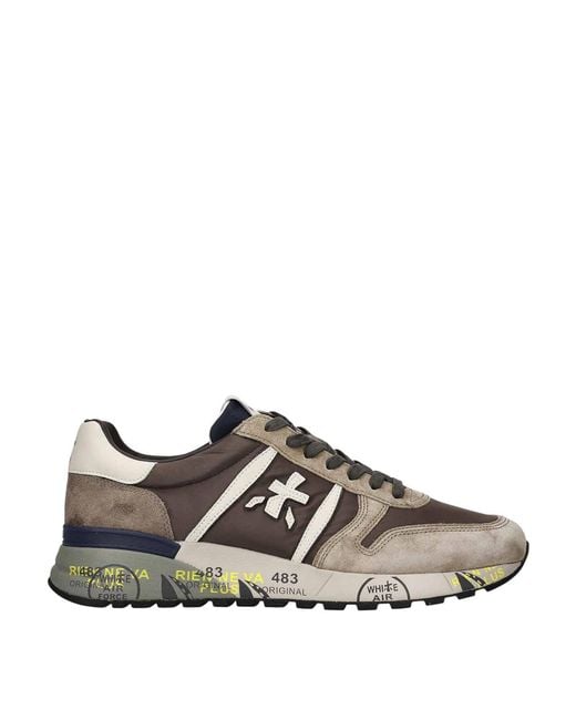 Premiata Brown Sneakers Marrone for men
