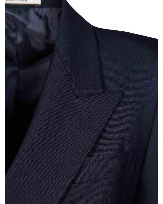 Tagliatore Blue Fresh Wool Jacket