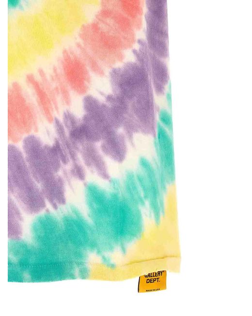 GALLERY DEPT. Gray Peace Tie Dye T-Shirt for men