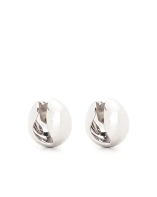 Coperni White Shaped Earrings