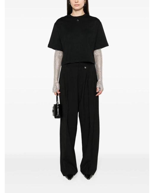 GIUSEPPE DI MORABITO Black Tailored Pants