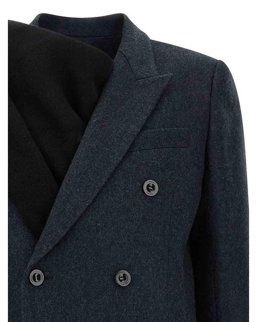 Sacai Blue In-1 Coat