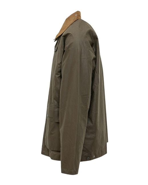 Barbour Green Modern Bedale Waxed Jacket for men
