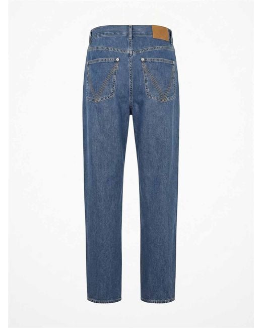 Bottega Veneta Blue Pants for men