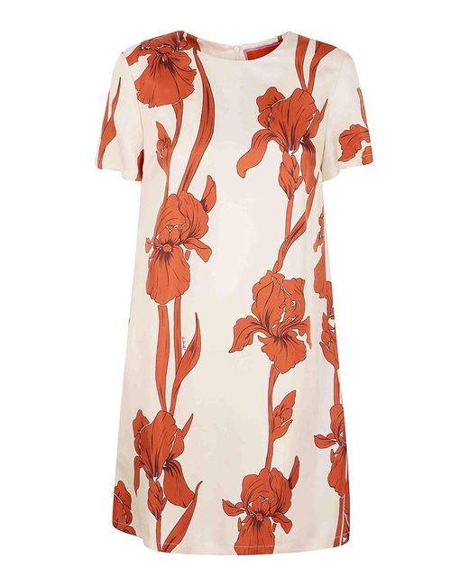 LaDoubleJ Red Mini Swing Dress