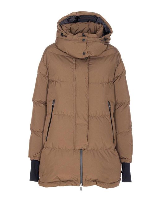 Herno Brown 2Layers Short Jacket