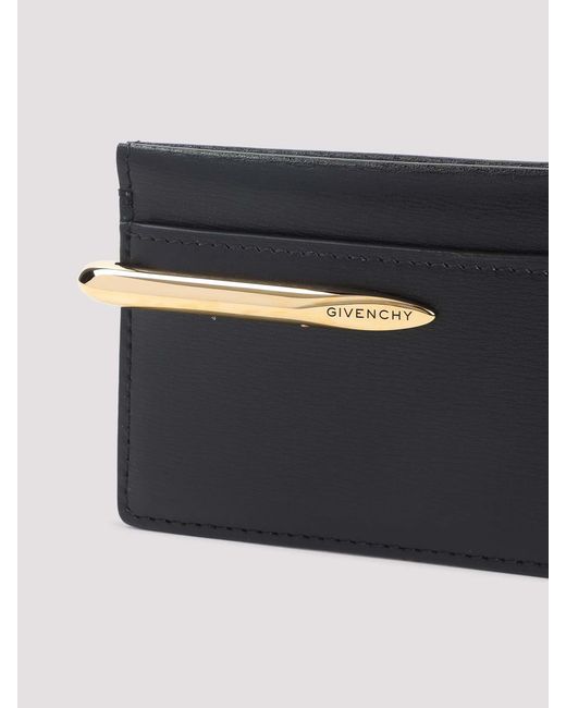 Givenchy Black Pinch Credit Card Case