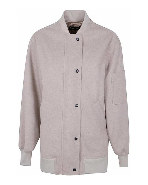 DR. HOPE Gray Bomber Jacket