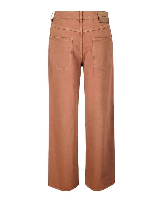 Uma Wang Brown Ball Trousers
