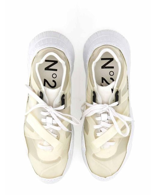 N°21 White Trainers for men
