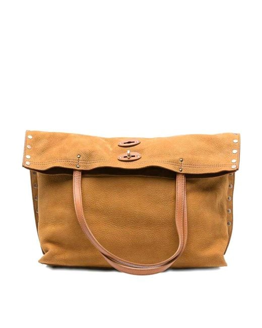 Zanellato Brown A Spasso Jones Medium Bag