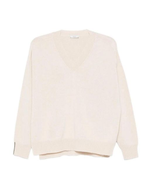 Peserico Natural Tricot Sweater