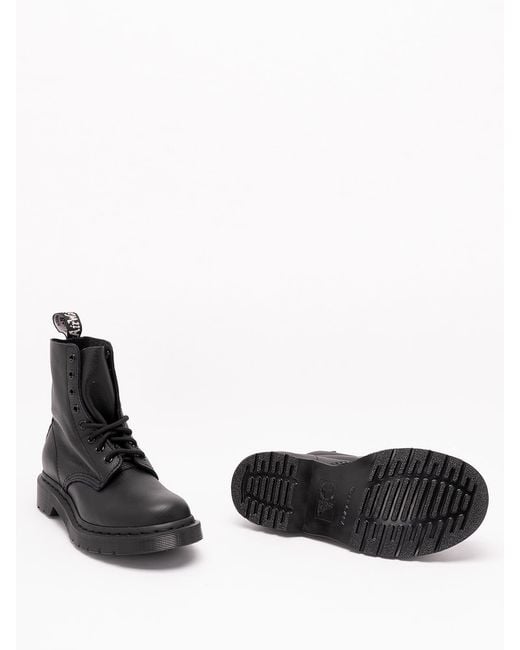 Dr. Martens Black '1460 Pascal Mono' Boots