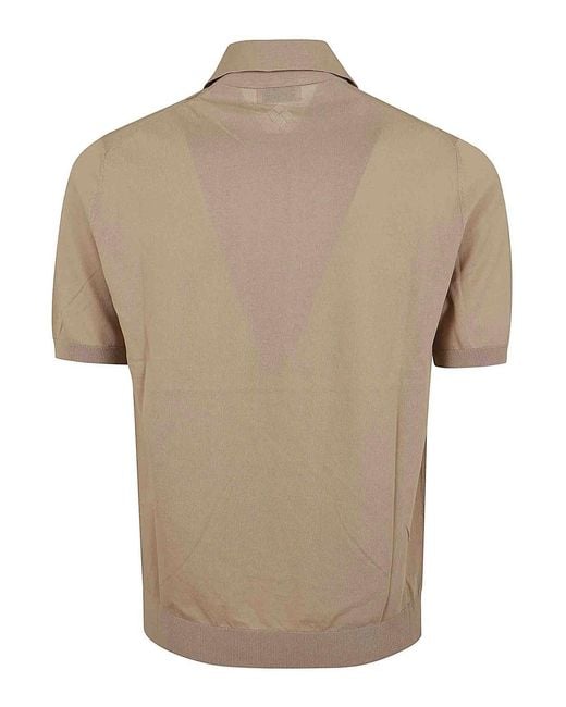 Ballantyne Natural Polo Neck Pullover for men
