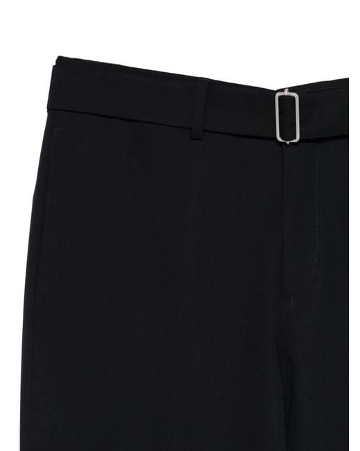 Lardini Black 'Drop Reg' Pants for men