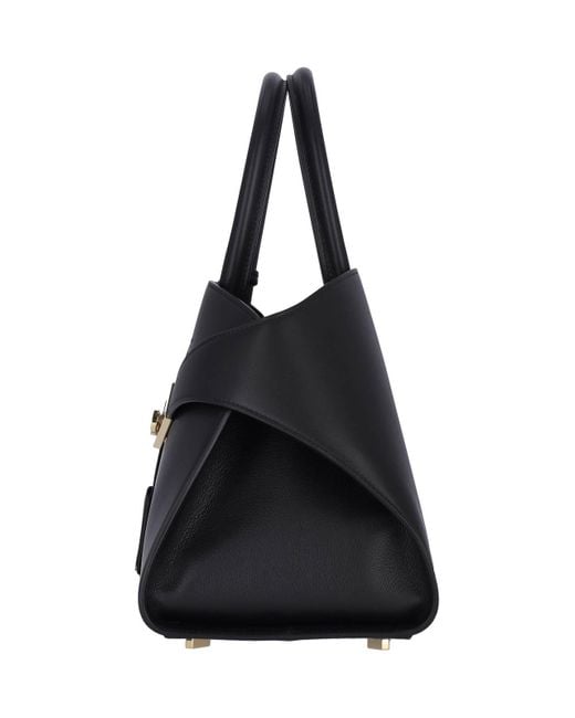 Ferragamo Black Medium Hand Bag