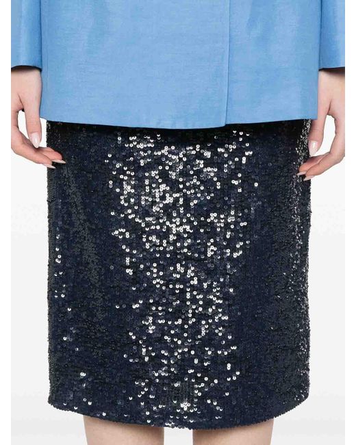 P.A.R.O.S.H. Blue Skirt
