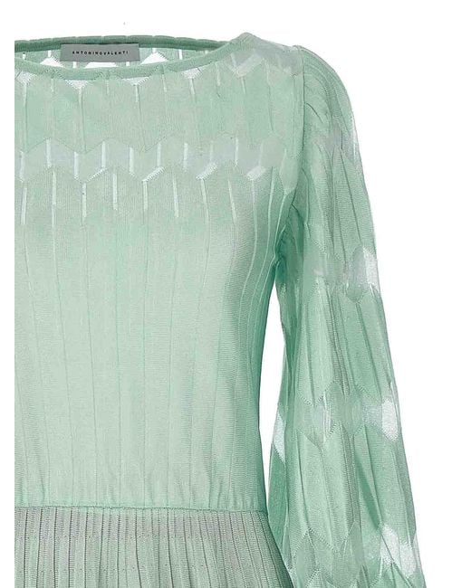 Antonino Valenti Green Mariko Mori Long Dress