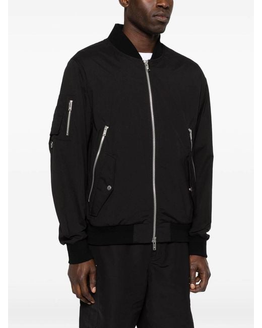 Moose Knuckles Black Puffer Jacket for men