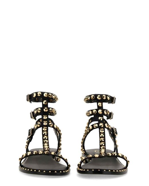 Ash Black Play Sandals