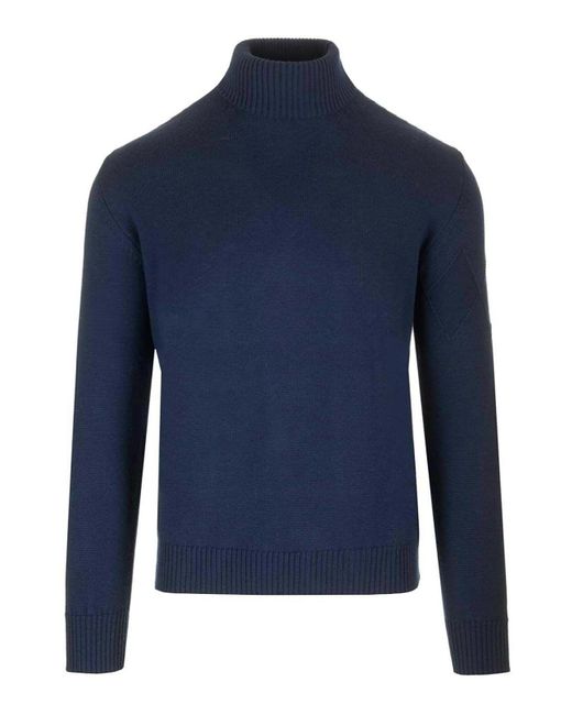 Ballantyne Blue Turtleneck Sweater for men