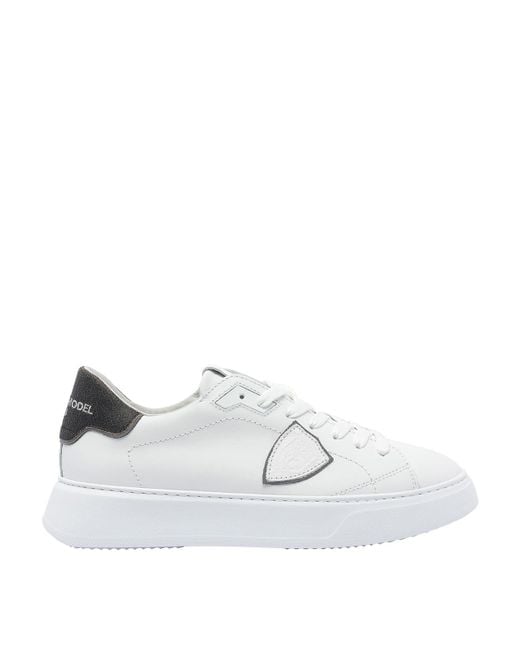 Philippe Model White Temple Sneakers for men