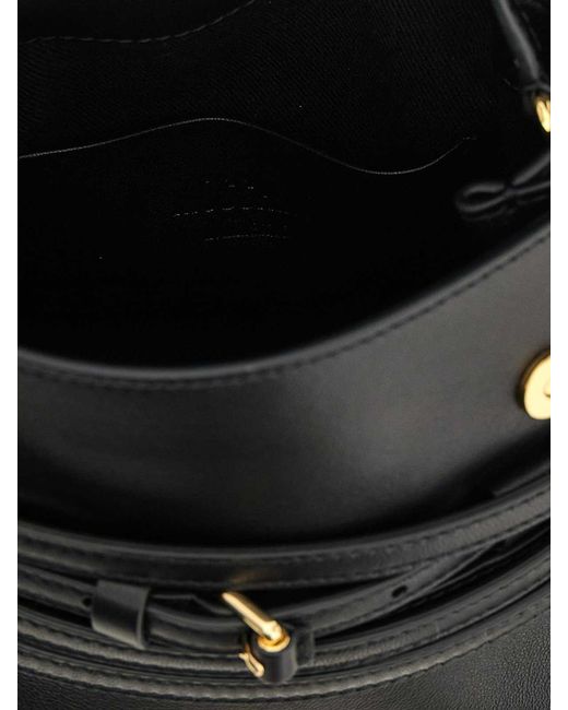 Moschino Black Tie Me Handbag