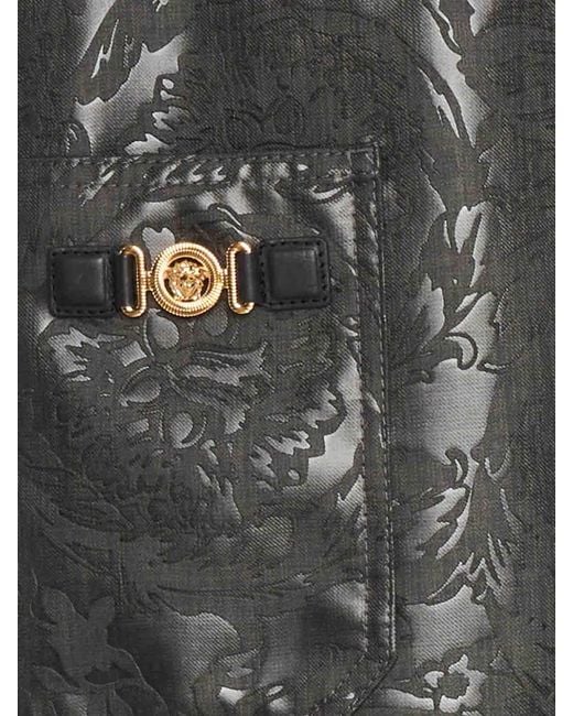 Versace Gray Trousers for men