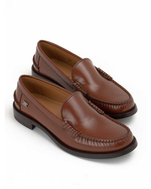 Casadei Brown Loafers